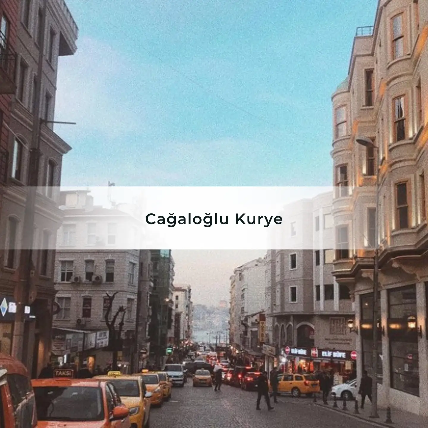 Cağaloğlu Kurye