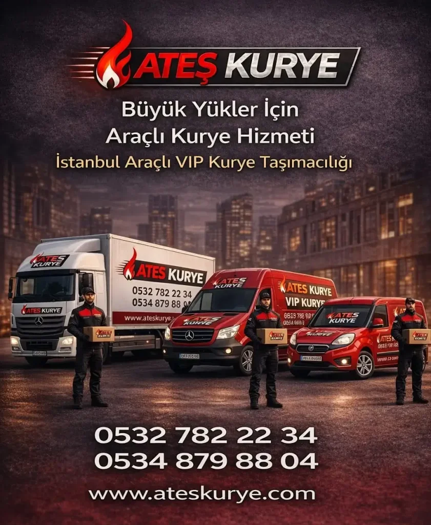 İstanbul Araçlı Kurye Hizmeti – Büyük Gönderiler İçin